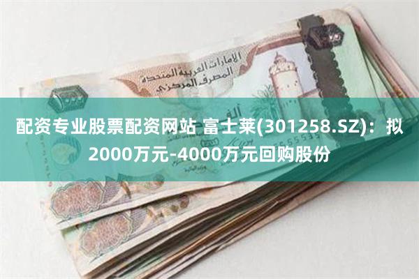 配资专业股票配资网站 富士莱(301258.SZ)：拟200