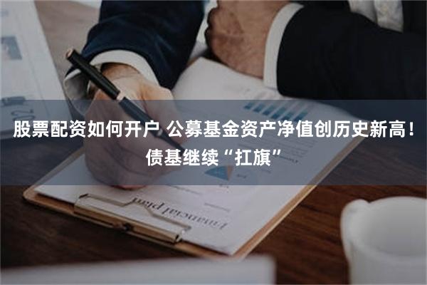 股票配资如何开户 公募基金资产净值创历史新高！债基继续“扛旗