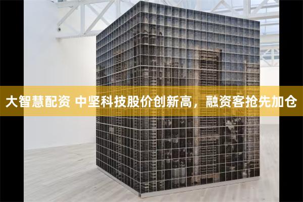 大智慧配资 中坚科技股价创新高，融资客抢先加仓