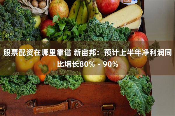 股票配资在哪里靠谱 新宙邦:预计上半年净利润同比增长80%-90%